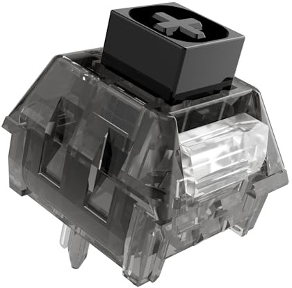 Zjmehty Kailh Box Ink Melodische Schalter, klickender knackiger Sound, 5-polig, für mechanische MX-Gaming-Tastatur (108 Stück)