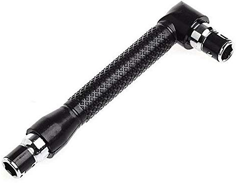 Fyearfly Tournevis à cliquet à 90 degrés, 6,35 mm, à dégagement rapide, clé polyvalente 1/4 pour les espaces restreints, outil efficace pour la maison et l'atelier