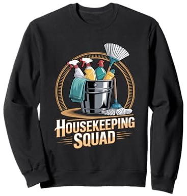 Housekeeping Cleaning Team Hotel Staff Housekeeping Squad Sweatshirt