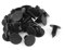 sourcing map 24 Stücke Kunststoffnieten Verschluss Kotflügel Auto Stoßstangen Push Clips für 9 mm Lochdurchmesser
