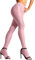 sofsy Collant Femme en Microfibre Opaque – Collant Femme Indéchirable de 40 deniers Rose pâle Blush Purple - Small