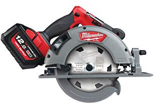 Milwaukee Sega circolare 18 Volt 66mm 12,0Ah Tecnologia FUEL