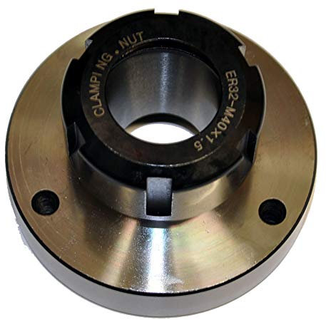ER 32 Spannzangenfutter mit Flansch für Drehmaschinen mit 80 mm Backenfutter