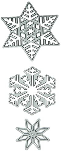 DECO StanzschabloneLa Little Schneeflocken stahl