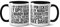 Yorkshire Sayings,Taza divertida del condado de Yorkshire Ideas de regalo para té, café, mango resistente, con revestimiento de dinosaurio, microondas, sublimación de cerámica (mango negro)