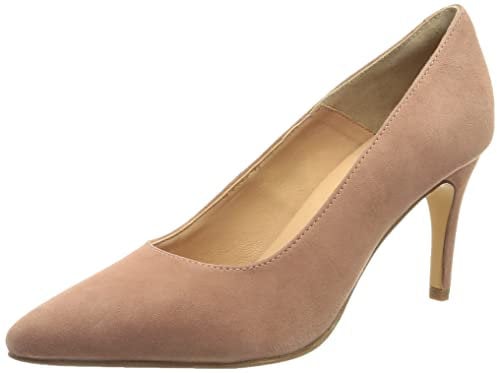 Stockerpoint Aria Damen Trachtenpumps, Altrosa, 38 EU