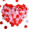 Godfathger 200Pcs Pink Red White Artificial Silk Rose Petals Valentine Flower Decoration Confetti for Romantic Scenes Wedding Anniversary, Confession, bedroom, Birthday Decoration