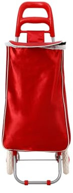 Panana Lightweight Shopping Trolley Luggage Bag 2 Wheels Hard Wearing Foldaway Shopping Cart Grocery Bag (FL)