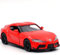 imtfzct 1/36 Toyota Supra Modellauto, Spielzeugauto mit Pull Back Funktion, Türen zum Öffnen, Freizeitspielzeug, Auto Geschenk für Jungen und Mädchen (rot)