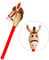 Oblique Unique® Aufblasbares Steckenpferd Stab Pony Pferde Kopf für Kindergeburtstag Fasching Karneval Party Motto Party Spielzeug Pool