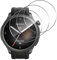 Aerku Pellicola Vetro Temperato per Amazfit Balance/Garmin Fenix E 47mm [3 Pezzi], 0,33mm Ultra Trasparente [Durezza 9H Anti Graffi] Protezione Schermo Pellicola Protettiva