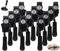 Alluring 12 PCS Reissverschluss Zipper, Reißverschluss Reparatur Set, Zipper für Reißverschluss, Reisverschluss Fix Kit, Reißverschluss Zipper Ersatz für Jacken, Koffer, Ruckäcke