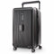 Aerolite M-Lite Großer Premium-Reisekoffer (112 l) zum Aufgeben Gepäck mit 4 + 1 leisen Rollen, Hartschale aus Polypropylen, wasserdichter Tasche, faltbaren Trennwänden und TSA-Schloss, Schwarz