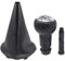 Cabezal De La Palanca De Cambios para Citroen Berlingo 2008 2012 2014 2018 para Peugeot Partner Pomo De Cambio De 5 Velocidades Funda De Cuello para Palanca De Cambios Y Fuelle 7591T1
