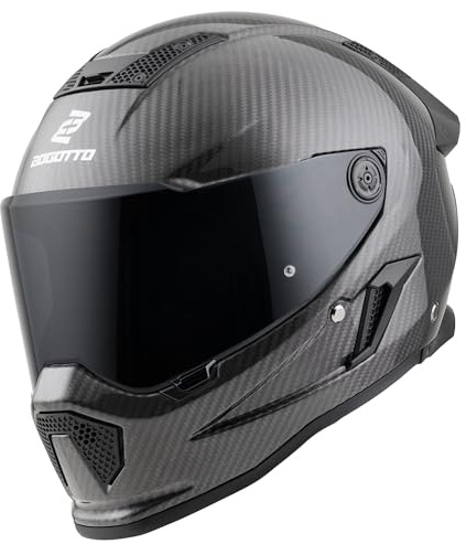 Bogotto Rapto Carbon Helm, schwarz, S | Beschlaghemmend
