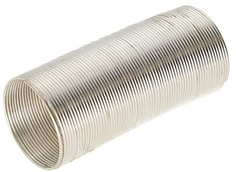 The Beadsmith Silver Plated Memory Wire for Rings, 0.75-inch Diameter, Stainless Steel, CBWS3448