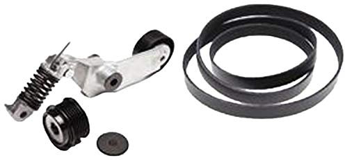 ACDelco 39068K2 Profi Keilrippenriemen Set mit Spanner und Lichtmaschine Entkoppler Riemenscheibe