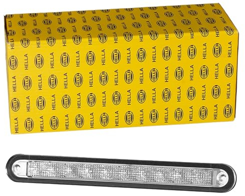 HELLA 2JA 959 073-001 Innenraumleuchte - LED - 12V - 2.0W - LED - Einbau - Lichtscheibenfarbe: glasklar - LED-Lichtfarbe: weiß