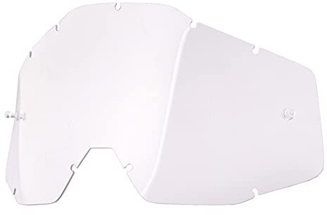 1 lente de repuesto 100% Goggle, hoja compatible con gafas Racecraft, Accuri y Strata