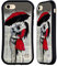 Head Case Designs Offizielle LouiJoverArt EIN Neuer Kuß 2 Rote Tinte Hybride Handyhülle Hülle Huelle kompatibel mit Apple iPhone 7/8 / SE 2020 & 2022