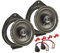 tomzz Audio 4039-007 TA16.5-Pro Lautsprecher Einbau-Set kompatibel mit Opel Astra Insignia Meriva Mokka Adam Karl 165mm Koaxial System