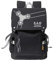 WANHONGYUE Sword Art Online SAO Anime Cosplay Unisex Backpack 15.6 Zoll Laptop Rucksack Schulranzen Reisetasche Grau / 2