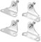 X AUTOHAUX 4 Set 10mm Vehicle Ball Studs Mounting Brackets with Screws