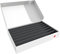 Feldherr Storage Box DSLB075 for model railway locomotives, wagons and vehicles - 7 slots for 00 Gauge - vertical