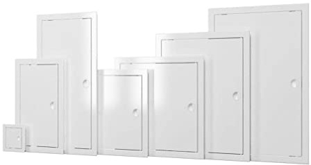 Prostko Plastic Access Panel - Inspection Revision Door - Service Point Hatch. (200mm x 300mm), White