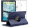 ebestStar - Funda para Lenovo Tab M8 2021 (3rd Gen), M8 HD 2019, Carcasa Capa Giratoria, 360 Protectora, Cuero PU Soporte, Azul Oscuro + Cristal Templado