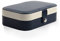 Kitchnexus Kleine Schmuckkästchen Schmuckbox aus PU-Leder, Kleines Tragbar Reisen Schmuckkasten für Mädchen und Damen Geschenk - Marineblau
