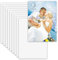 MR.R 10-Piece 8x12 Inch Sublimation Blanks, Aluminum Metal Boards, Glossy Pure White, 0.22MM Thickness