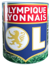 Print Corner Mug/Tasse Fan Zone Foot - Olympique Lyonnais (2)