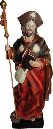FADEDA Hlg. Jakobus/Höhe:6 cm/handbemalt/detailgetreue Krippen Figuren - Weihnachten Tisch Dekoration Krippe Zubehör