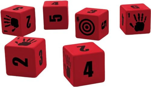 The Walking Dead Universe RPG: Stresswürfel – Rollenspiel-Zubehör, 10 Würfel-Set Free League Publishing