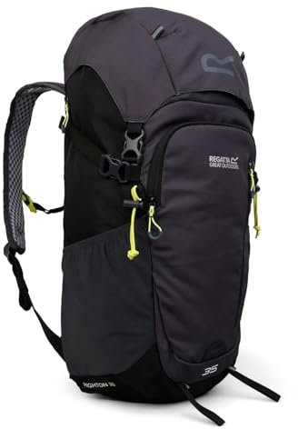 Regatta Herren Highton V2 35L Backpack Rucksäcke, Black/Sealgr, One Size