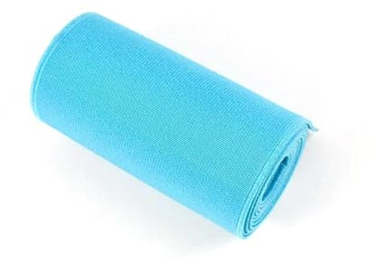 ELSKBRUN 2 Meter 10cm breites farbiges Gummiband, weiches Stretch-Gummiband für Kleidung, DIY-Nähzubehör, 10cm