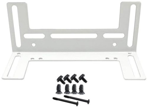 Mascoona 120mm RAM Module Cooling Pump Radiator Support Drainage Reservoir Mount Bracket Holder Heatsink Fan Holder Stand White