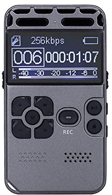 SK-502 Registratore vocale Digitale attivato Dittafono o Suono Lettore Musicale Digitale professionale Supporto Scheda di Memoria