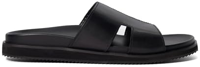 Dune London Mens Insight Leather Sandals Size UK 7 Casual Sandals Black