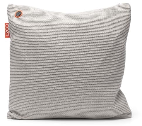 Cozy Heated Cushion UNA - Cordless (Grey Knitted)
