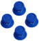 ZHHSUNY Lot de 2 paires de joysticks analogiques pour manette So-ny Play-station Dual Shock 4 PS-4, compatible avec les manettes X-Box One (1 tournevis inclus) (bleu)