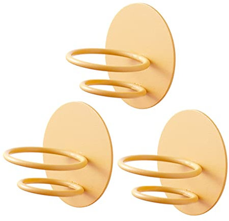 VICASKY Lot de 3 porte-éponges de maquillage - Montage mural - Design punch - Pour poudre et œuf - Peu encombrant et facile à installer - Pour éponges de maquillage