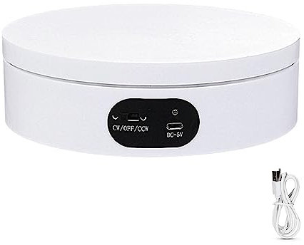 Automatic Photography Turntable Display Holder Stand 360 Degree Rotating Plate For Photography Exhibitions And Showcases Electric Rotating Stand