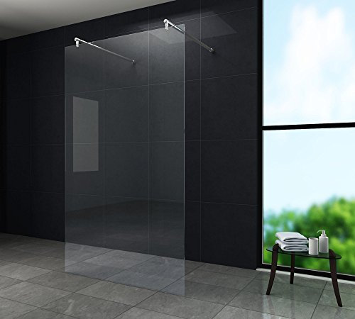 freistehende 10 mm Duschwand AQUOS-Dublo 120 x 200 cm