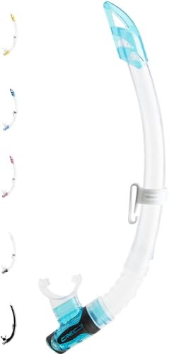 Cressi Schnorchel Gamma Tauchmasken, Klar/Aquamarine, Uni