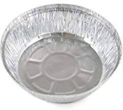 Alu-Schale 770 / 830 ml, rund, Menge: 100 Stück, Aluverpackung