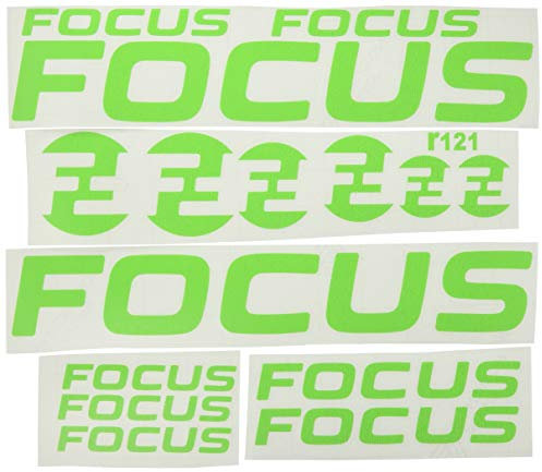 Ecoshirt Aufkleber Focus Bike R121 Vinyl Adesivi Decal Aufkleber, MTB Stickers Bike, Grün