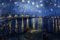 1art1 Vincent Van Gogh XXL Poster Sternennacht Über Der Rhône, 1888 Plakat | Bild 120x80 cm