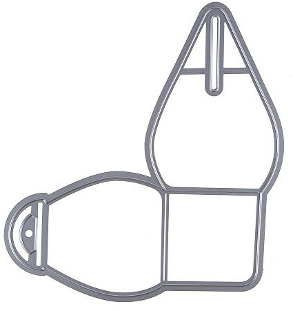 Lazzboy Stanzschablone Scrapbooking Stanzen Schablonen Prägeschablonen Stanzmaschine Stanzformen #19012306, Zubehör für Big Shot und andere Prägemaschine(C)
